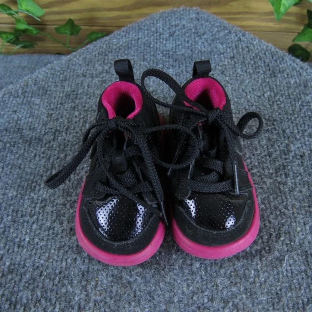 Nike Unisex Sneaker Air Jordan Sz T 4 Medium Black‎ Synthetic Lace Up